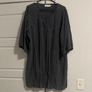 Women's Black Tunic Top